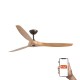 Потолочный вентилятор Faro 33519WT Morea 1520mm Brown 3 Blades Maple Tuya
