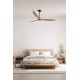 Потолочный вентилятор Faro 33519WT Morea 1520mm Brown 3 Blades Maple Tuya