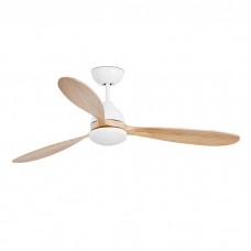 Люстра-вентилятор Faro 33524WW Poros 1320mm White 3 Blades 15W LED 2700K Wiz