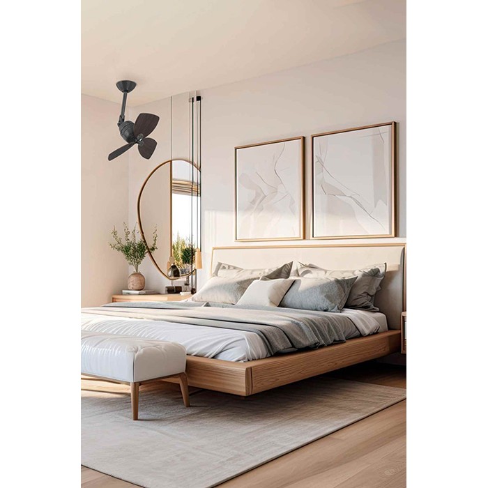 Стельовий вентилятор Faro 33525 VEDRA S Dark brown fan Стельовий вентилятор Faro 33525 VEDRA S Dark brown fan