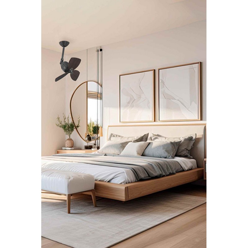 Потолочный вентилятор Faro 33525 VEDRA S Dark brown fan