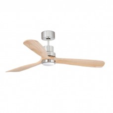 Люстра-вентилятор Faro 33560DCWW Lantau L DC1320 Niq Mat 3 Blades Pine 15W Wiz
