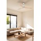 Люстра-вентилятор Faro 33560DCWT Lantau L DC1320 Niq Mat 3 Blades Pine LED 15W Tuy
