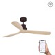Потолочный вентилятор Faro 33562DCWW Lantau L DC 1320 Brown 3 Blades Pine Wiz