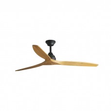Потолочный вентилятор Faro 33718DCWW Alo DC 1520mm Black 3 Blades Wood Wiz
