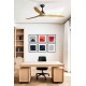 Потолочный вентилятор Faro 33718DCWT Alo DC 1520mm Black 3 Blades Wood Tuya