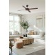 Потолочный вентилятор Faro 33724WW Polea 1320mm Brown 4 Blades Wiz
