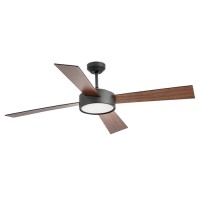 Люстра-вентилятор Faro 33725 HYDRA L LED Black 22 Вт, 1200 лм, 3000K