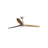 Люстра-вентилятор Faro 33727DCWW Alo DC 1520mm White 3 Blades Wood 20W CCT Wiz