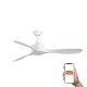 Потолочный вентилятор Faro 33750DCWT Luzon DC 1320mm White 3 Blades Tuya