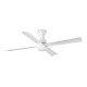 Люстра-вентилятор Faro 33756 FRASER M LED White fan, 16 Вт, 850 лм, 3000K