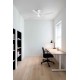 Люстра-вентилятор Faro 33756 FRASER M LED White fan, 16 Вт, 850 лм, 3000K