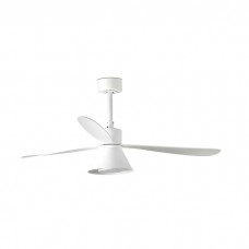 Люстра-вентилятор Faro 33760-22 AMELIA L CONE LED White fan, 20 Вт, 965 лм, 2700K/796lm -3500K/965lm -5000K/915lm