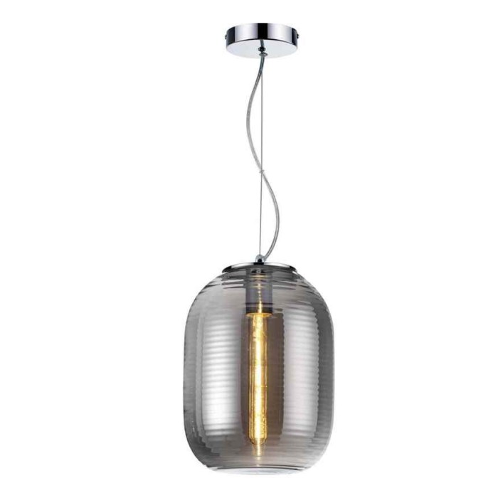 Підвісний світильник, люстра Reality 337601-02 Emily E27 1x40W IP20 Хром