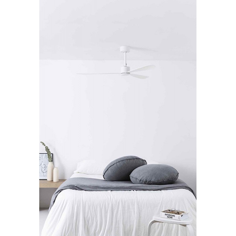 Потолочный вентилятор Faro 33760WW Amelia 1320mm White 3 Blades White Wiz