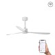 Потолочный вентилятор Faro 33760WW Amelia 1320mm White 3 Blades White Wiz