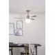 Люстра-вентилятор Faro 33762-27 AMELIA L BALL LED Grey fan, 20 Вт, 1056 лм, 2700K