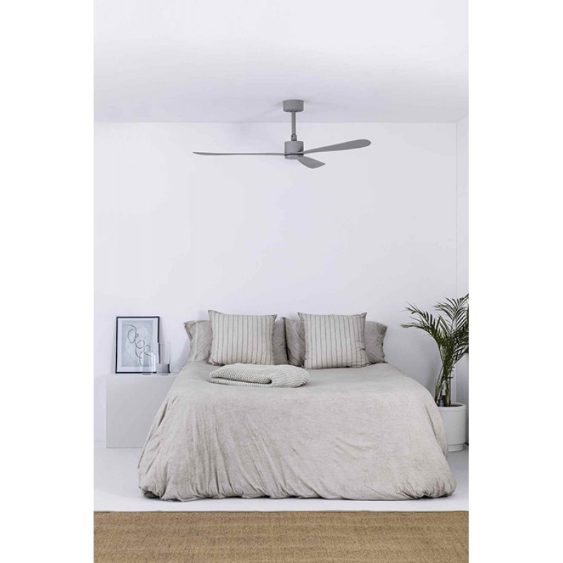 Потолочный вентилятор Faro 33762WT Amelia 1320mm Gray 3 Blades Grises Tuya