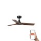Стельовий вентилятор Faro 33806WT Heywood S 900mm Black 3 Blades Wood Dark Tuya