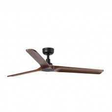 Стельовий вентилятор Faro 33809 HEYWOOD M Black/dark wood fan with DC motor