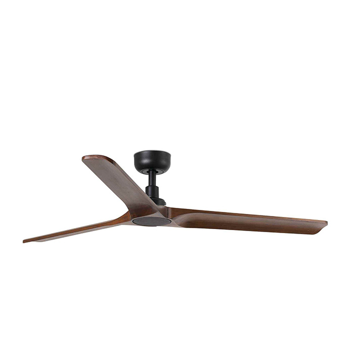 Потолочный вентилятор Faro 33809 HEYWOOD M Black/dark wood fan with DC motor