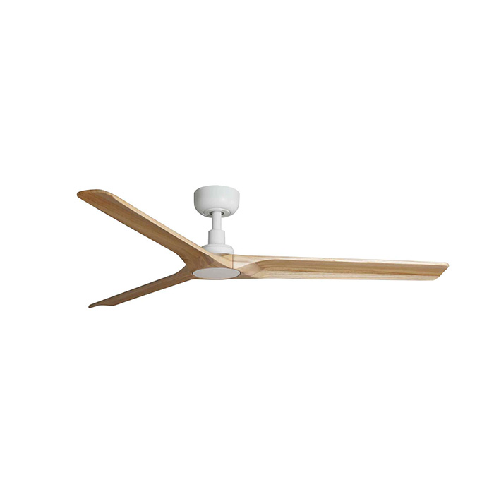 Потолочный вентилятор Faro 33810 HEYWOOD M White/light wood fan with DC motor