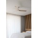 Стельовий вентилятор Faro 33810 HEYWOOD M White/light wood fan with DC motor