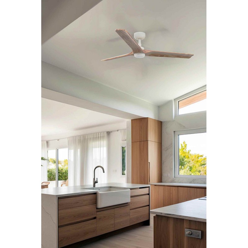Люстра-вентилятор Faro 33810WT-1TW Heywood L 1320 White 3P Mad Light LED 10W Tuya