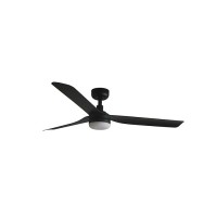 Люстра-вентилятор Faro 33815-21 PUNT M LED Black fan with DC motor, 18 Вт, 1300 лм, 3000-4000-6500K