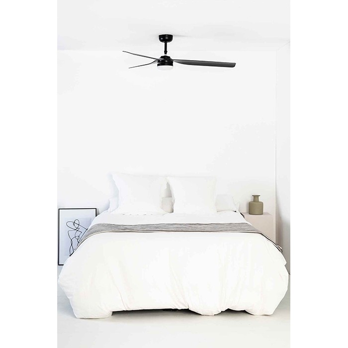 Люстра-вентилятор Faro 33815-21 PUNT M LED Black fan with DC motor, 18 Вт, 1300 лм, 3000-4000-6500K Люстра-вентилятор Faro 33815-21 PUNT M LED Black fan with DC motor, 18 Вт, 1300 лм, 3000-4000-6500K