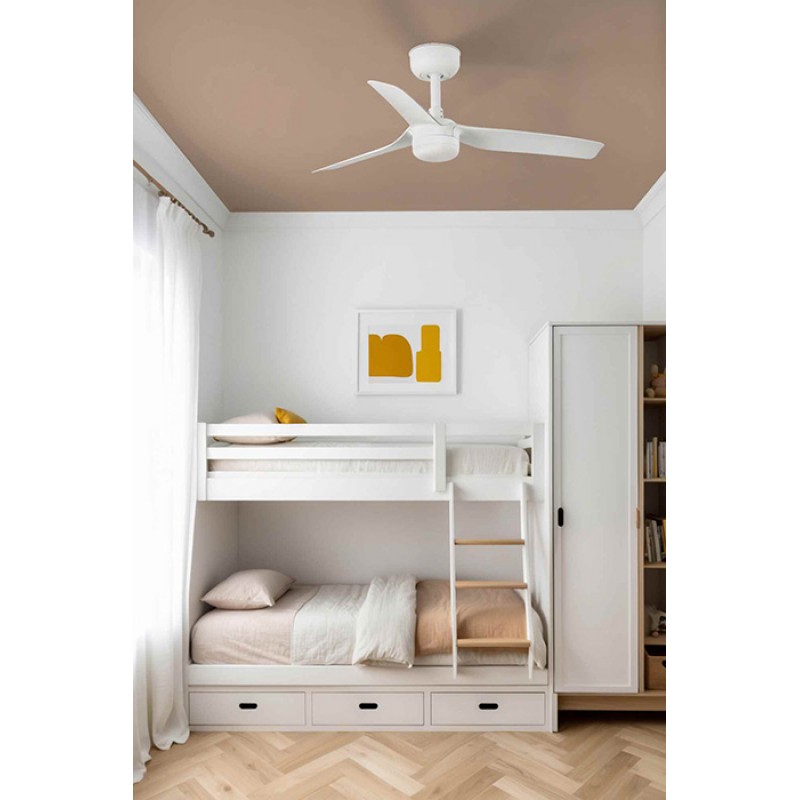 Люстра-вентилятор Faro 33820WT-1TW Mini Punt S 900 White 3 Blades White 10W Tuya