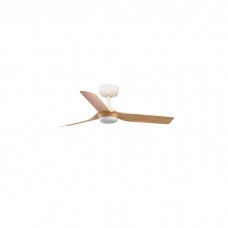 Потолочный вентилятор Faro 33821WW Mini Punt S 900mm White 3 Blades Wood Light Wiz