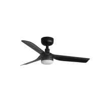 Люстра-вентилятор Faro 33822WT-1TW Mini Punt S 900 Black 3 Blades Black 10W Tuya