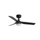 Люстра-вентилятор Faro 33822WT-1TW Mini Punt S 900 Black 3 Blades Black 10W Tuya