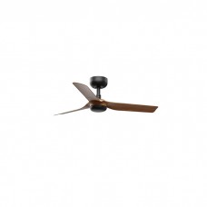 Потолочный вентилятор Faro 33823WW Mini Punt S 900mm Black 3 Blades Wood Dark Wiz