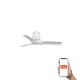 Потолочный вентилятор Faro 33826WT Hey Tub S 900mm White 3 Blades White Tuya