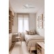 Потолочный вентилятор Faro 33826WT Hey Tub S 900mm White 3 Blades White Tuya