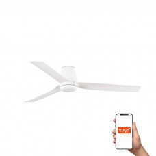 Потолочный вентилятор Faro 33828WT Punt Tub M 1300mm White 3 Blades White Tuya