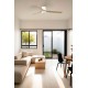 Люстра-вентилятор Faro 33829WT-1TW Punt Tub M 1300 White 3P Mad Light LED 18W Tuya