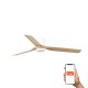 Потолочный вентилятор Faro 33829WT Punt Tub M 1300 White 3 Blades Wood Light Tuya