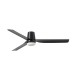 Люстра-вентилятор Faro 33830WT-1TW Punt Tub M 1300mm Black 3P Black LED 18W Tuya