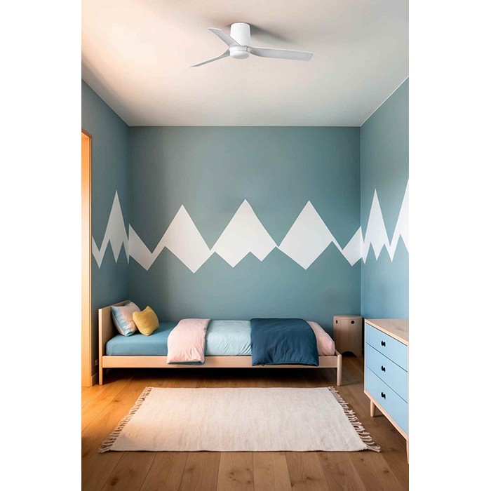 Стельовий вентилятор Faro 33832WW Mini Punt Tub S 900mm White 3 Blades White Wiz