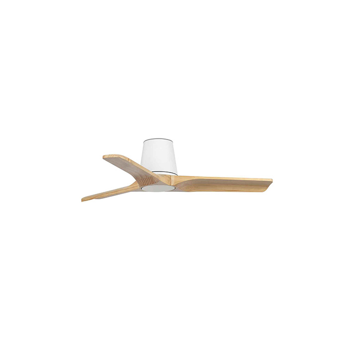 Потолочный вентилятор Faro 33836 Heywood Tub S 900mm White 3 Blades Wood Light