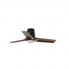Люстра-вентилятор Faro 33837-1TW Heywood Tub S 900mm Black 3P Mad Osc LED 10W CCT
