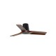 Стельовий вентилятор Faro 33837 Heywood Tub S 900mm Black 3 Blades Wood Dark