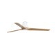 Стельовий вентилятор Faro 33838 Heywood Tub L 1320mm White 3 Blades Wood Light