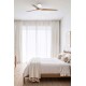 Стельовий вентилятор Faro 33838 Heywood Tub L 1320mm White 3 Blades Wood Light