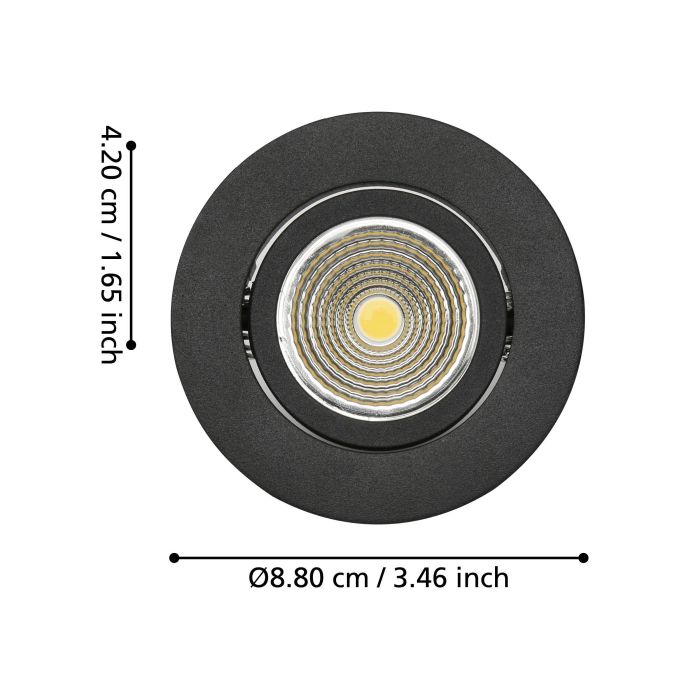 Точечный светильник Eglo 33997 SALICETO recessed light, 6 Вт, 500 лм, 4000К