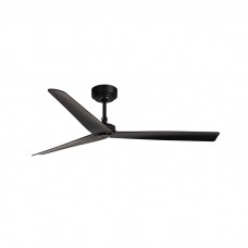 Потолочный вентилятор Faro 34100WW Milos 1320mm Black 3 Blades Plywood Wiz