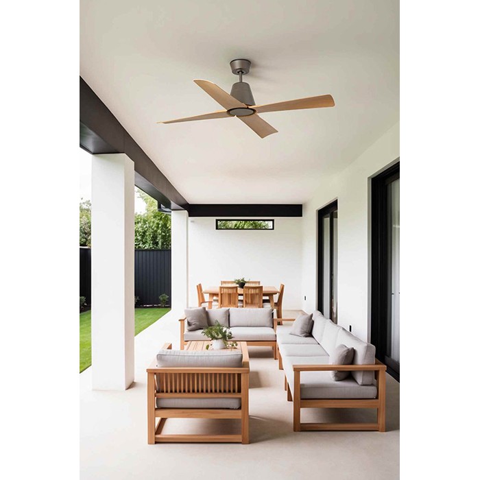 Потолочный вентилятор Faro 34106WW Typhoon 1300mm Brown 4 Blades Wood IP44 Wiz Потолочный вентилятор Faro 34106WW Typhoon 1300mm Brown 4 Blades Wood IP44 Wiz